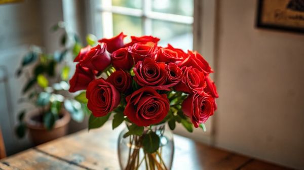 Découvrez nos bouquets de roses roses, fraîcheur et rapidité assurées