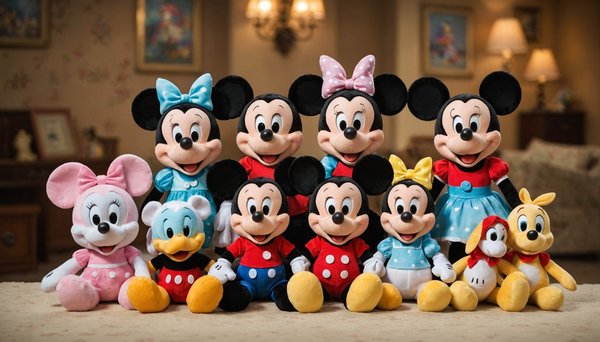 Doudou disney : des amis enchantés pour vos enfants