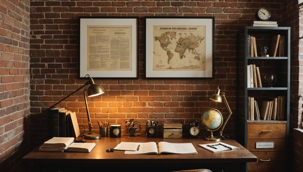 Lampes de bureau rétro industriel : sublimer l'espace de travail avec style et fonctionnalité