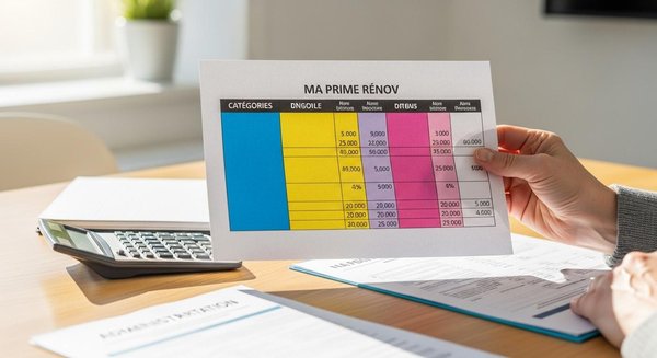 Ma Prime Rénov tableau : comment lire et utiliser le barème officiel 2024